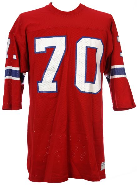 1973-74 Leon Gray New England Patriots Game Worn Home Jersey (MEARS LOA)