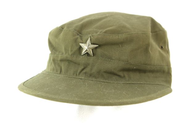 1944 WW2 US OD Green Field Cap Size 7 1/2 Brigadier Genera’s hat