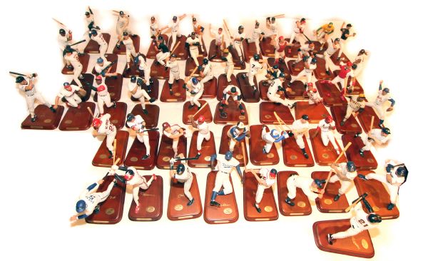 1999-2000s Danbury Mint Issued Baseball Legends Statues (Lot of 58)