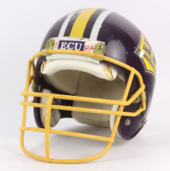 1989 East Carolina University Pirates Game Used Football Helmet (MEARS LOA)