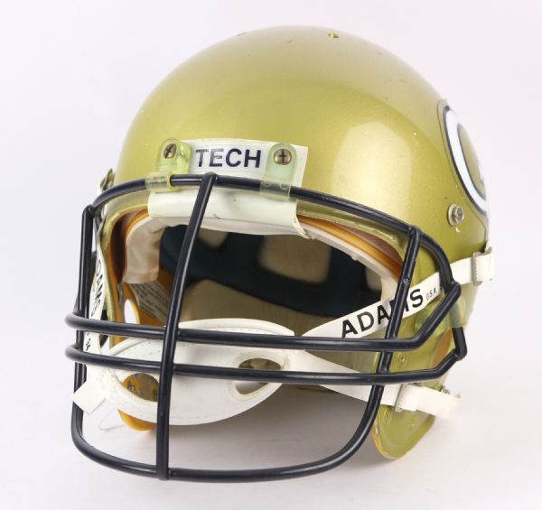 1980s circa Georgia Tech Yellow Jackets Game Worn Football Helmet (MEARS LOA)