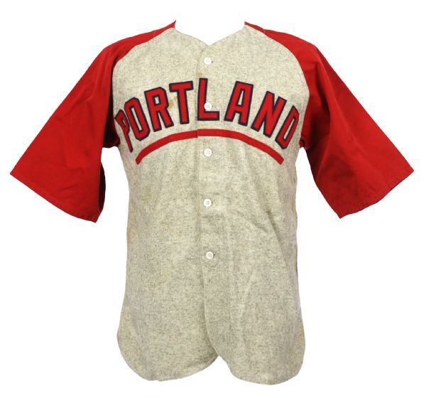 1941-45 style Portland Beavers PCL Jersey (MEARS LOA)