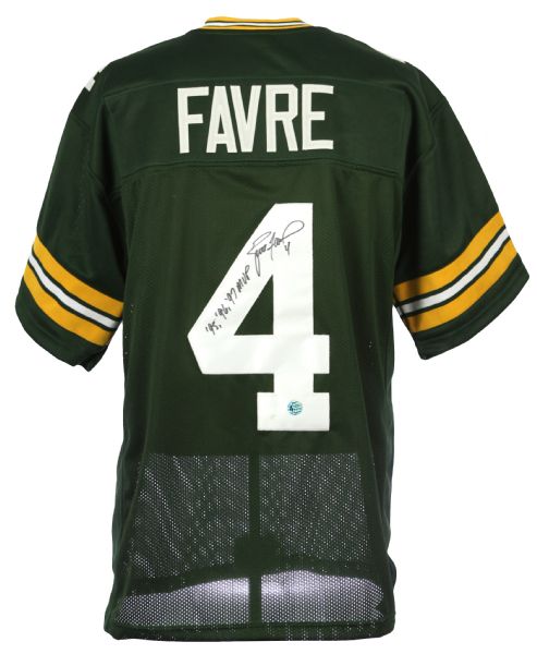 1990s Brett Favre Green Bay Packers Signed Jersey (JSA)