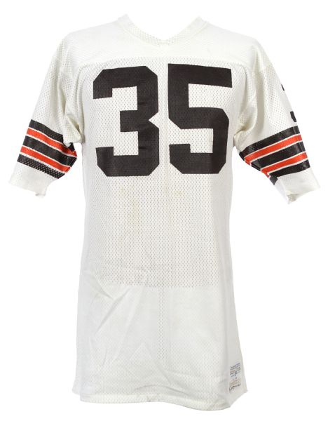 1978-81 Calvin Hill Cleveland Browns Game Worn Road Jersey (MEARS A10)