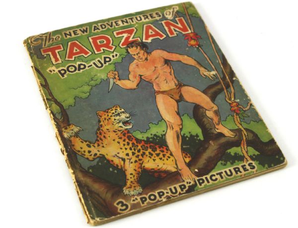 1935 The New Adventures of Tarzan Pop Up Book