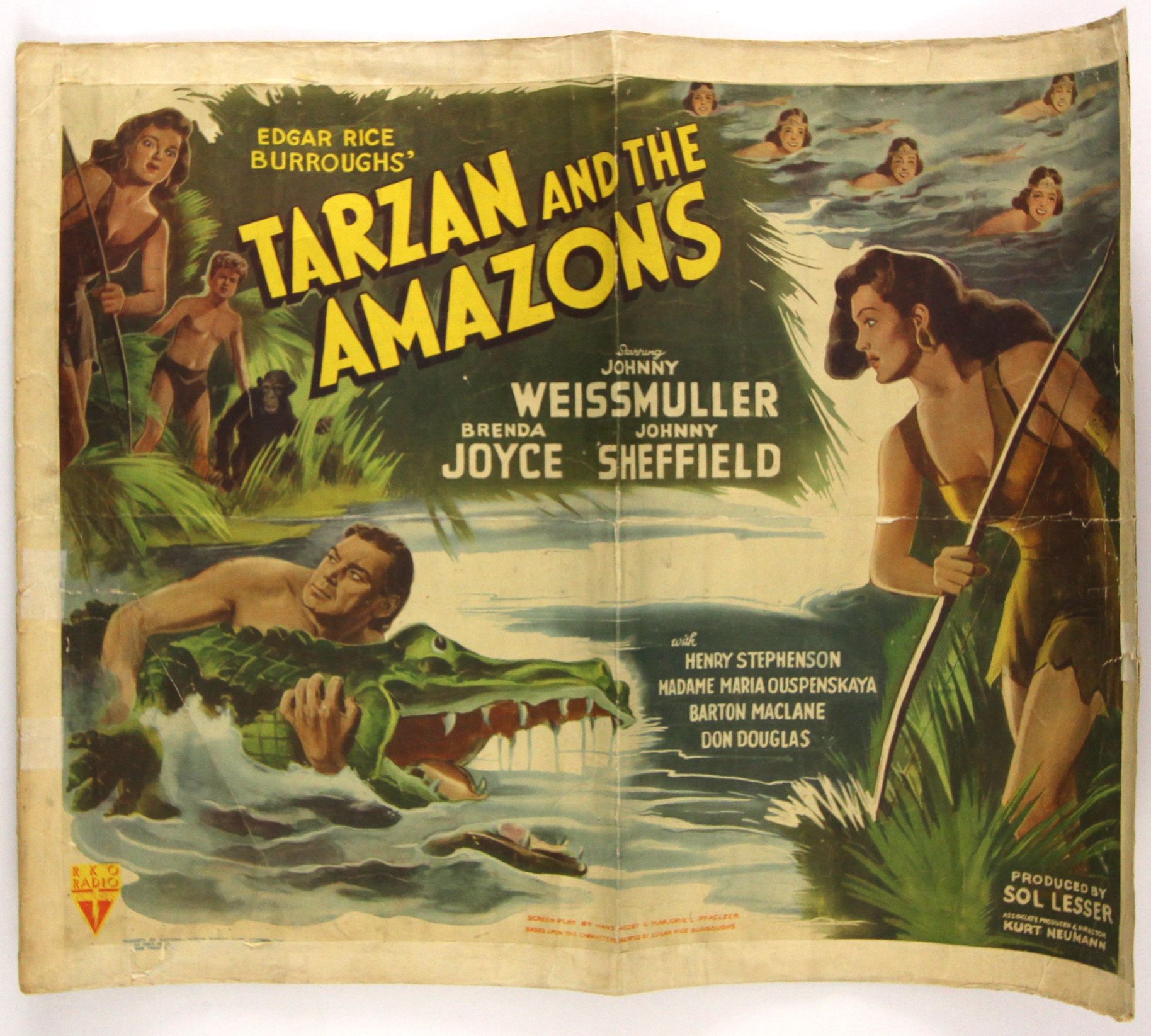 Lot Detail Tarzan The Amazons Johnny Weissmuller X