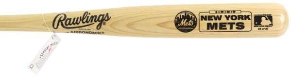 1997 New York Mets 34" Rawlings Adirondack Team Stamped Bat 64/97