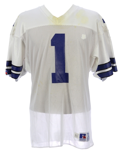 1990 Emmitt Smith Dallas Cowboys Practice Jersey (MEARS LOA/Team COA)