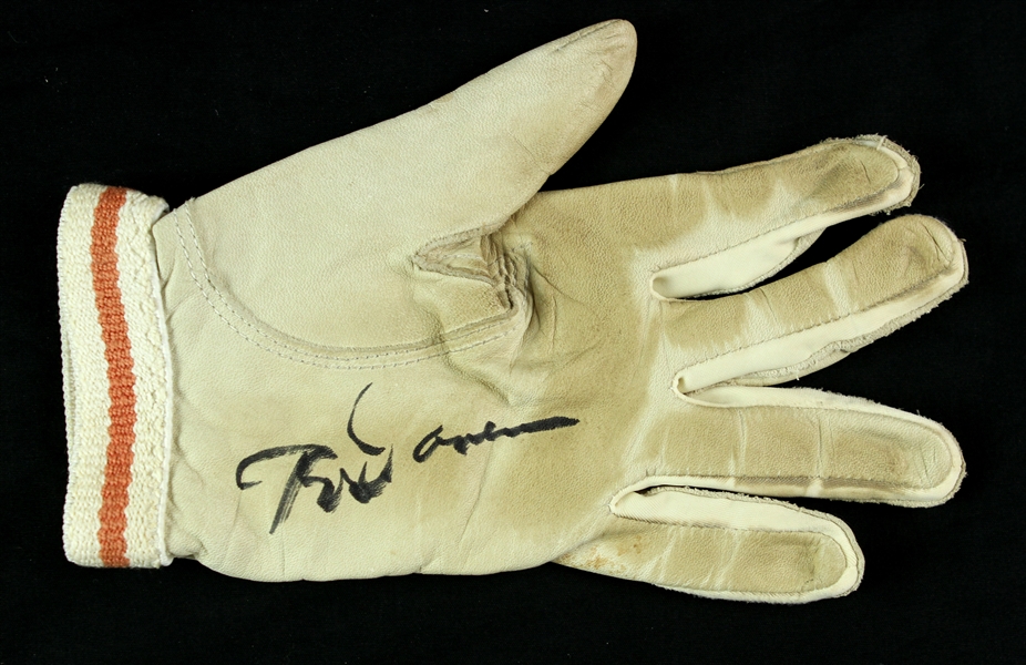 1980s Rod Carew California Angels Signed Batting Glove (JSA)