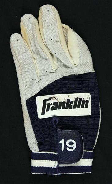 1997 circa Tony Gwynn San Diego Padres Signed Game Worn Batting Glove (MEARS LOA)