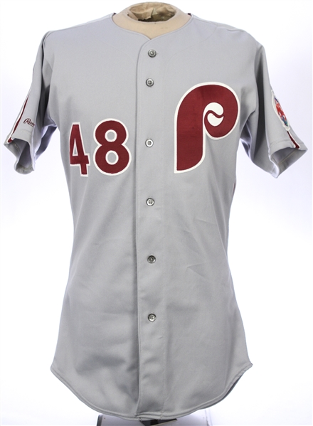 1989 Marvin Freeman Philadelphia Phillies Road Jersey (MEARS LOA)