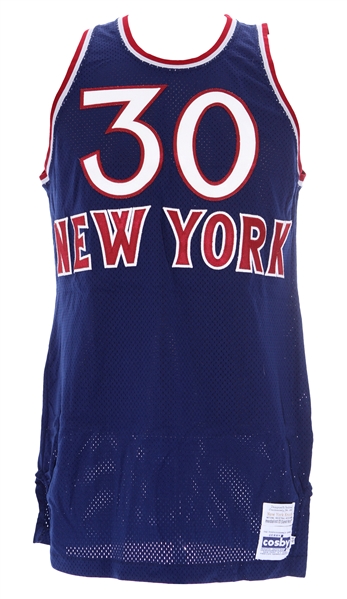 1982-83 Bernard King New York Knicks Game Worn Road Jersey (MEARS LOA)