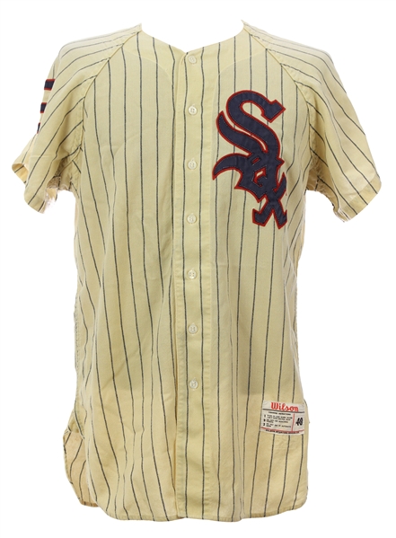 1961 Billy Goodman Chicago White Sox Game Worn Home Jersey (MEARS LOA)