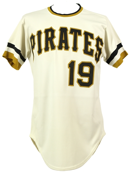 1979-86 Jim Rooker Pittsburgh Pirates Home Jersey (MEARS LOA/Rooker LOA)