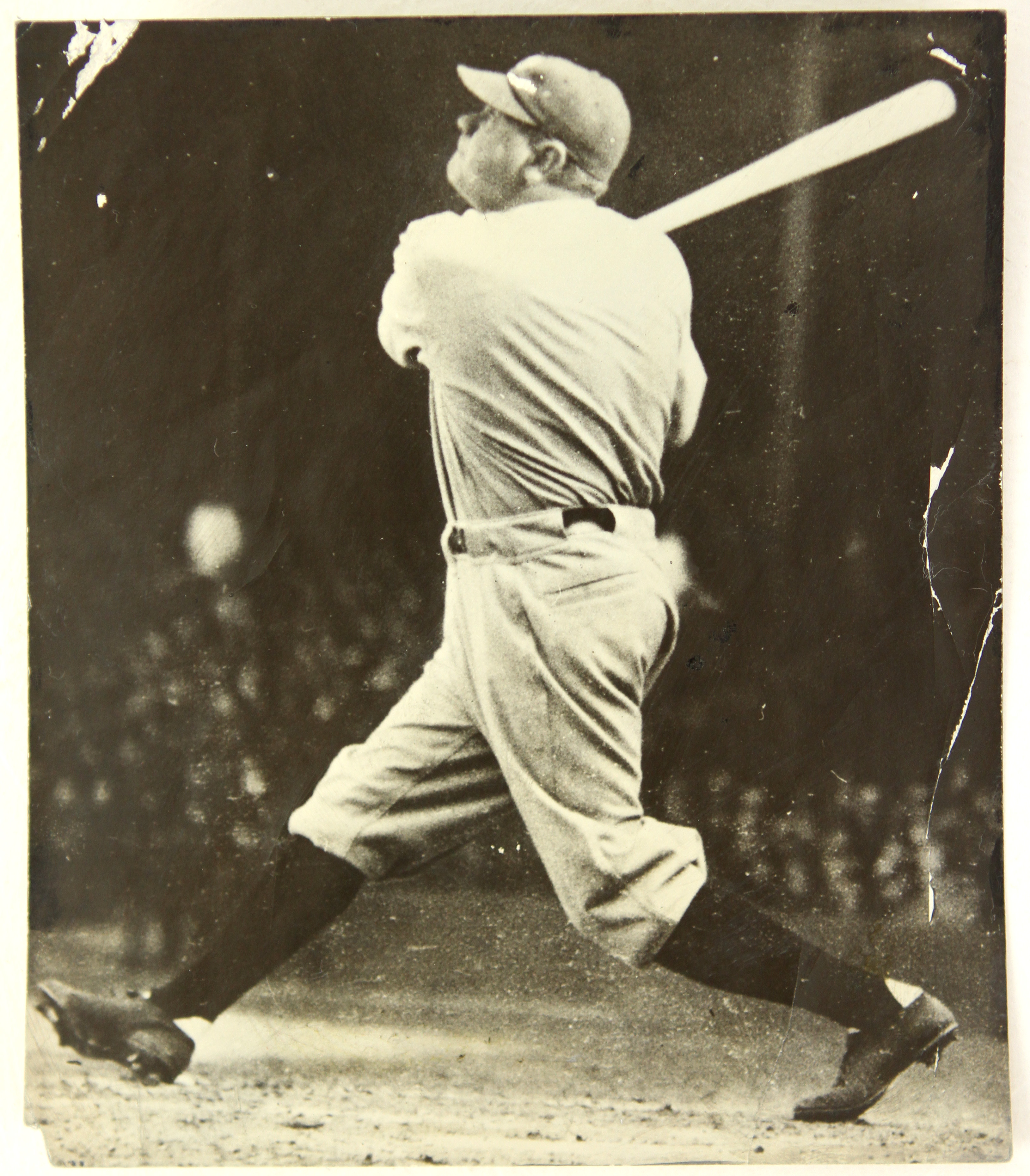 Lot Detail Babe Ruth New York Yankees X Photo