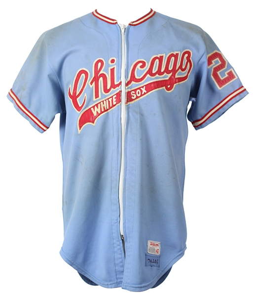 1974 Skip Pitlock Chicago White Sox Game Worn Road Jersey (MEARS LOA)