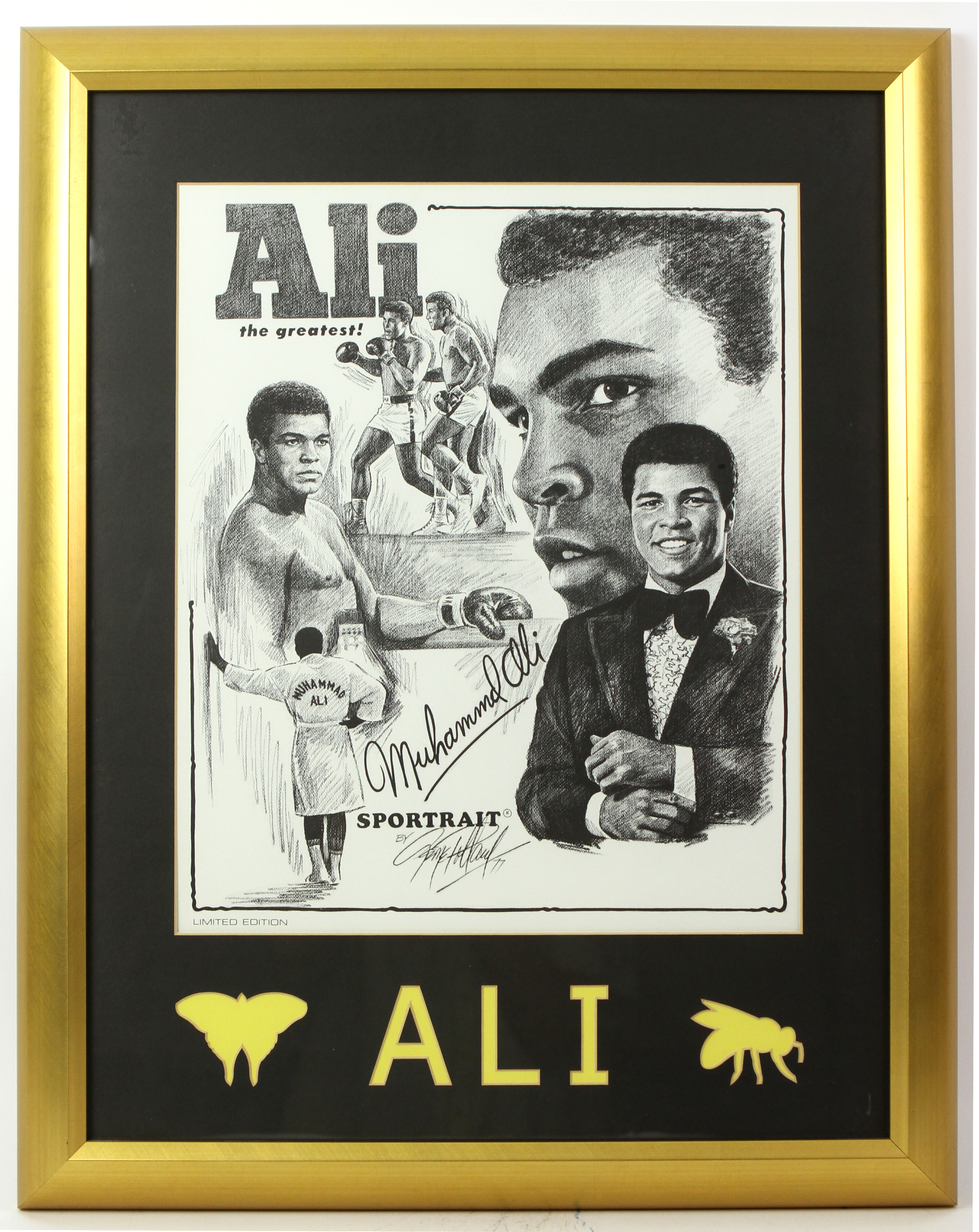 Lot Detail Muhammad Ali The Greatest X Framed Sportrait