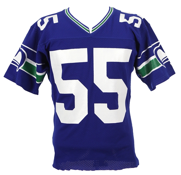 1989 Brian Bosworth Seattle Seahawks Home Jersey (MEARS LOA)