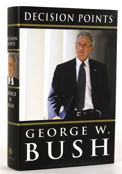 2010 George W. Bush 43rd President of the United States Signed Decision Points Hardcover Book (JSA)