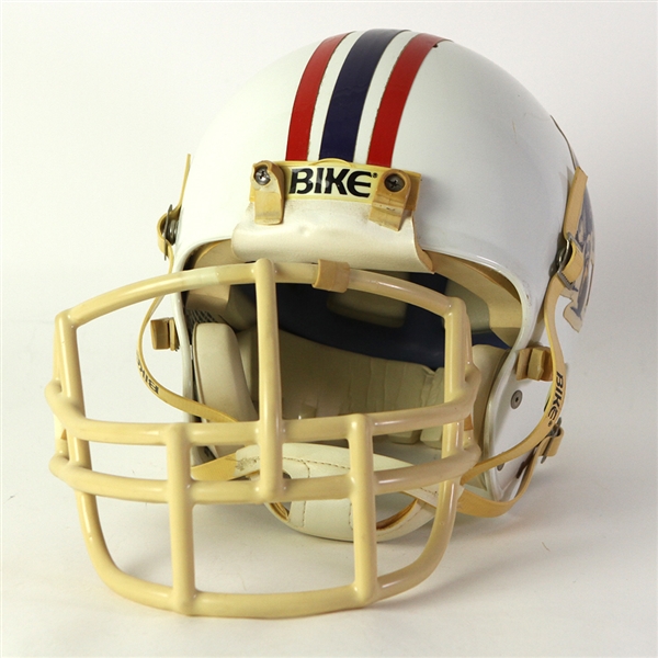 1984-85 New England Patriots Helmet (MEARS LOA)