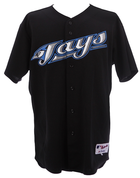 2004 Kerry Ligtenberg Toronto Blue Jays Game Worn Alternate Jersey (MEARS LOA/Team COA)