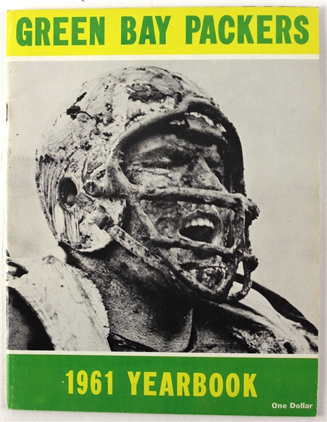 1961 Green Bay Packers Forrest Gregg Yearbook (EX/MT)