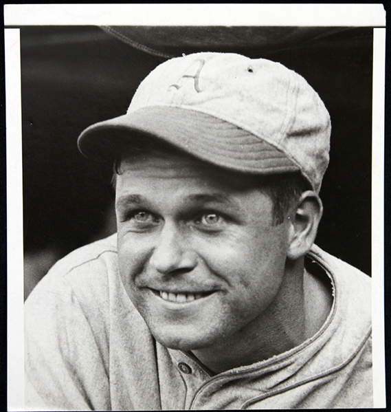 1929-35 Jimmie Foxx Philadelphia Athletics 5" x 5.5" Original Photo