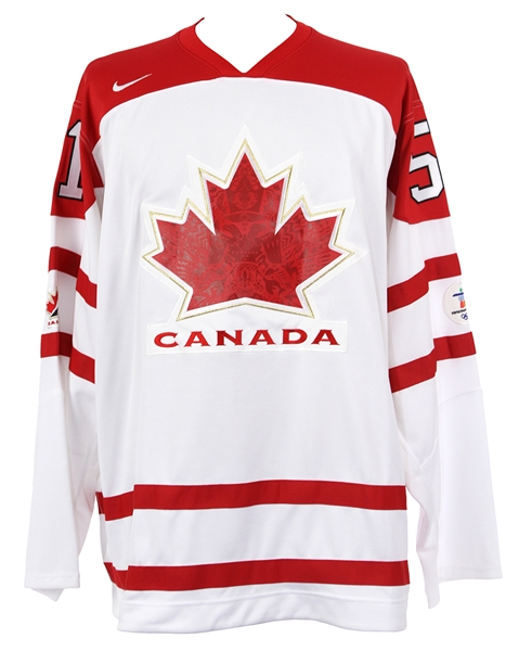 2010 Ryan Getzlaf Team Canada Signed Olympic Hockey Jersey (JSA)