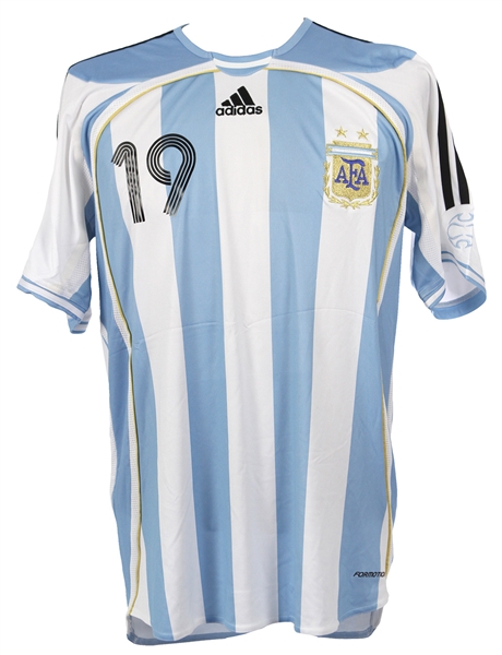 2006 Lionel Messi Argentina World Cup Jersey (MEARS LOA)