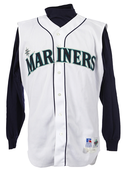 1998 Alex Rodriguez Seattle Mariners Signed Game Worn Home Uniform w/ Alternate Jersey Vest, Undershirt & Pants (MEARS A10 /*Full JSA Letter*)