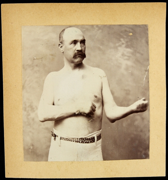 1876-79 Tom Allen Heavyweight Boxer 3.5" x 4" Studio Photo 