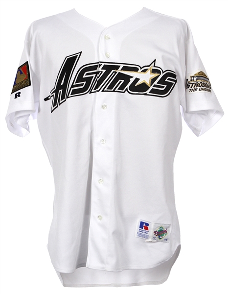 1994 Sid Bream Houston Astros Game Worn Home Jersey (MEARS LOA)