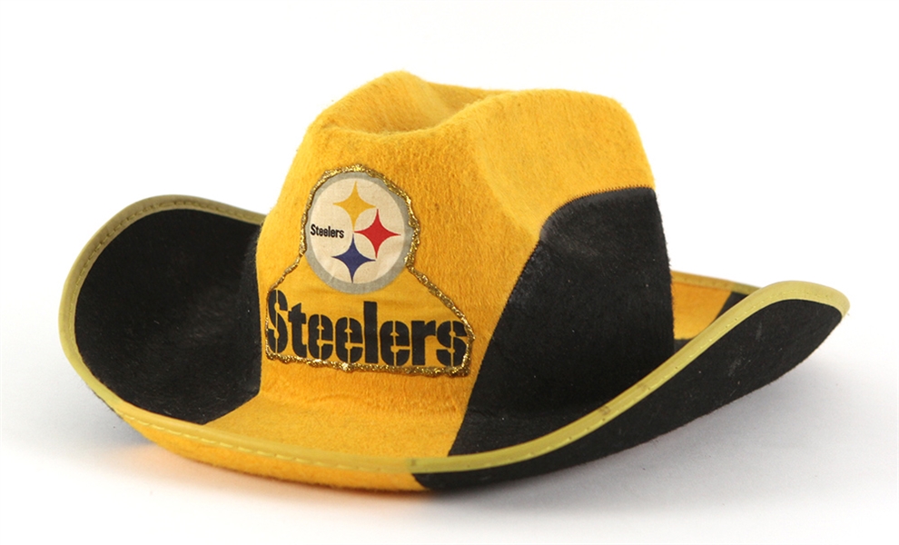 1970s Pittsburgh Steelers Synthetic Felt Cowboy Hat