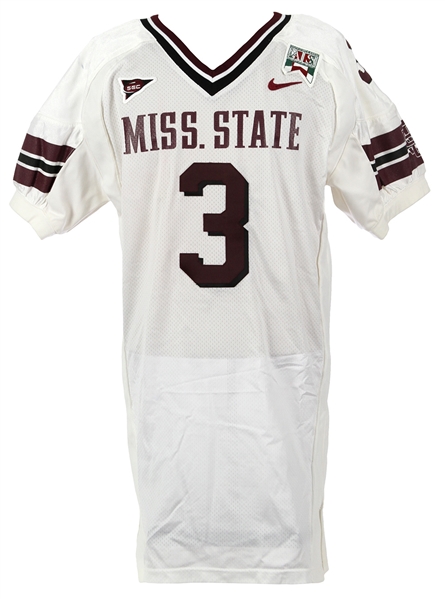 Early 2000s Dontae Walker Mississippi State Game Worn  jersey (MEARS LOA)