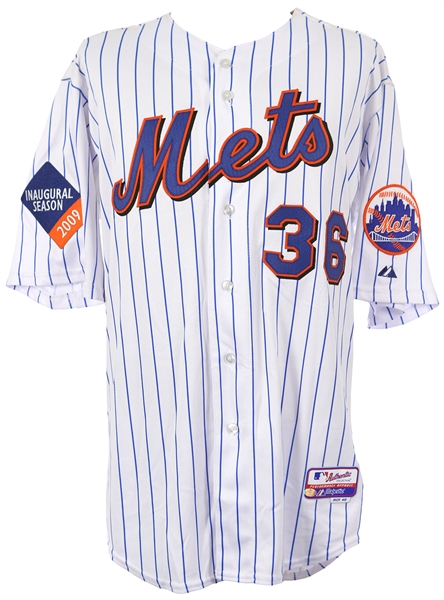 2009 Darren ODay New York Mets Home Jersey (MEARS LOA)