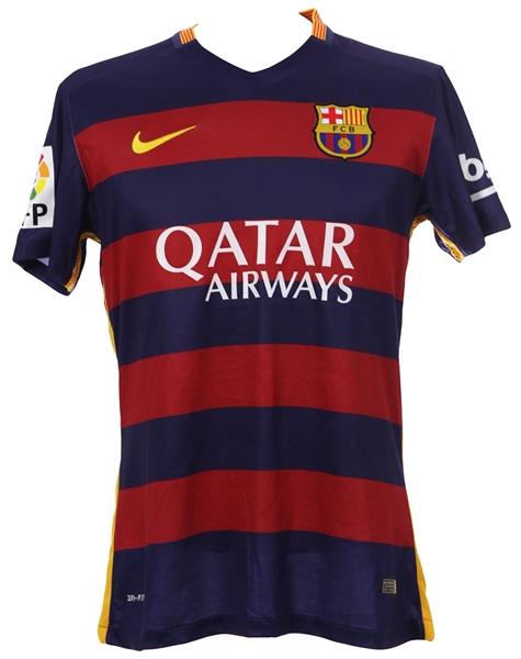 2015 Lionel Messi Barcelona FC Jersey (MEARS LOA)