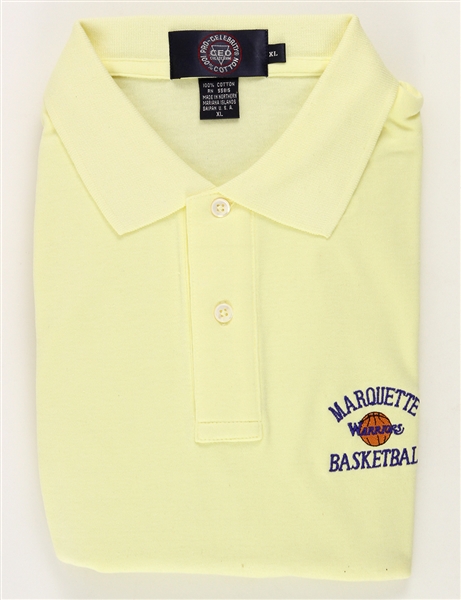 1970s Al McGuire Marquette Warriors Basketball Unworn Polo Shirt (MEARS LOA)