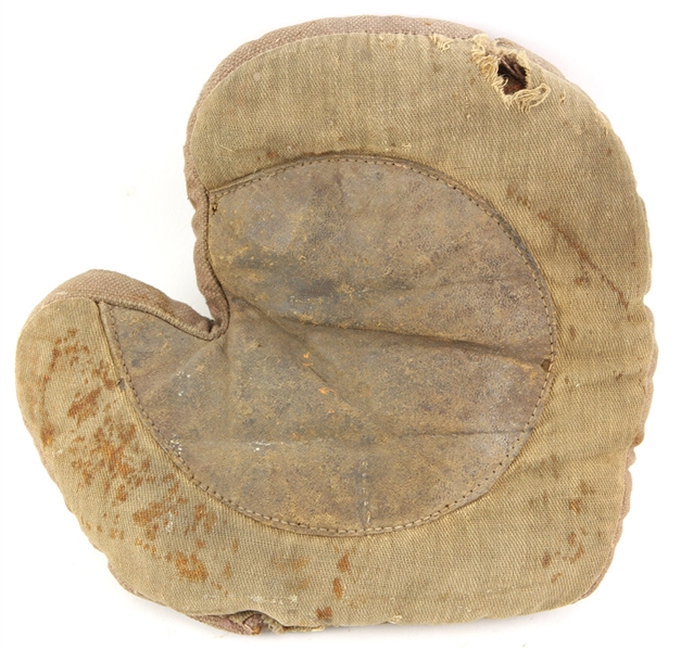 1880s-90s Pillow Style Catchers Mitt