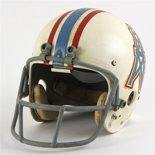 1975-79 Houston Oilers Game Worn Helmet (MEARS LOA)