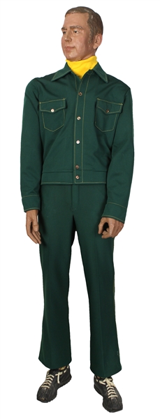 1975-1983 Bart Starr Green Bay Packers Head Coach Game Worn Side Line Uniform (EX Packer Hall of Fame Collection)