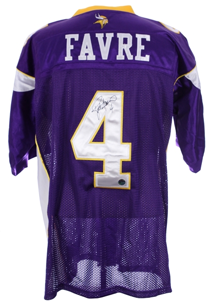 2009 Brett Favre Minnesota Vikings Signed Jersey (JSA)