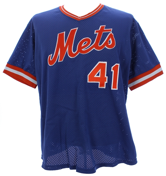 1983 Tom Seaver New York Mets Batting Practice Jersey (MEARS LOA)