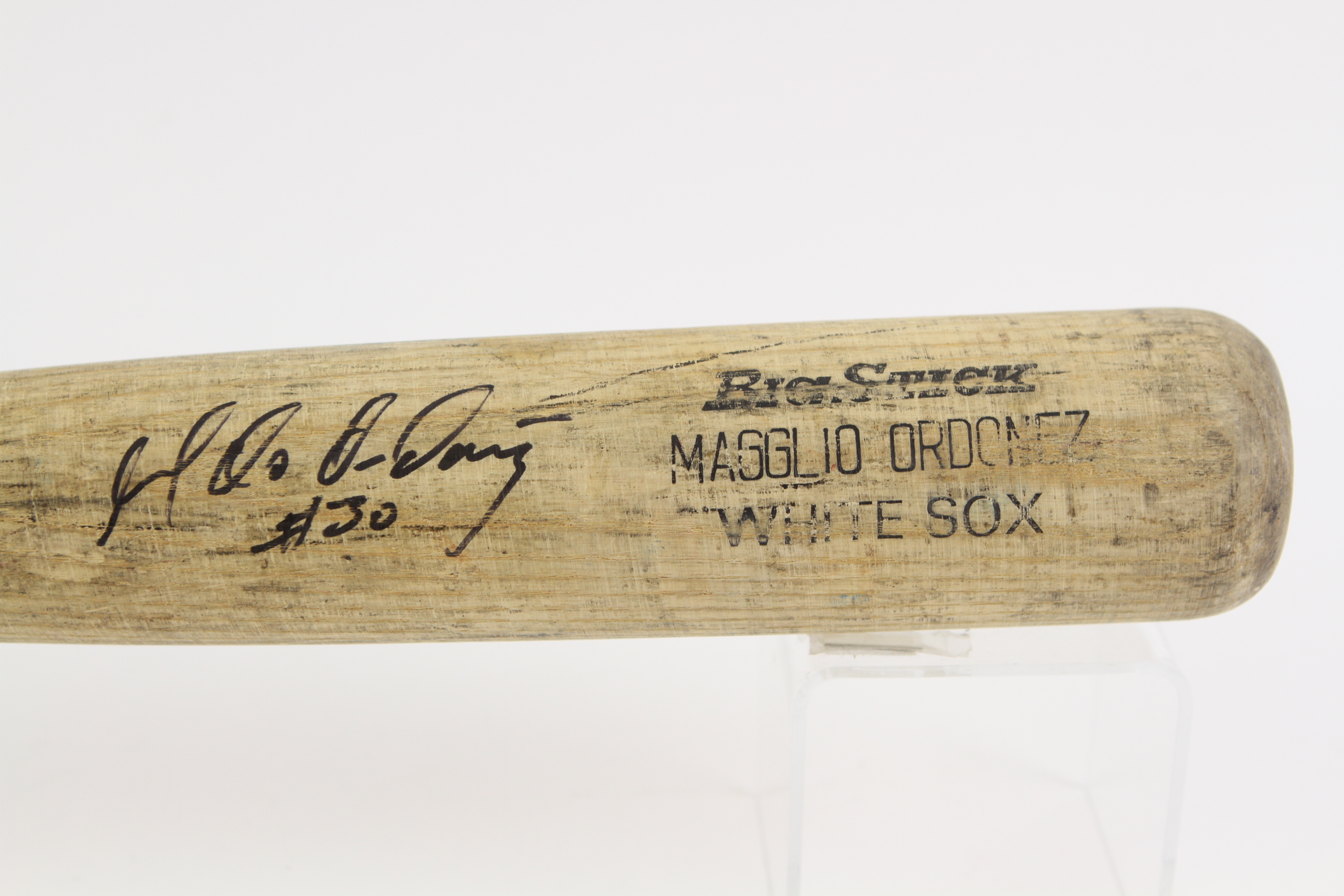 Lot Detail - Chicago White Sox Game Used Bat W/ Some Autographed Bats ...