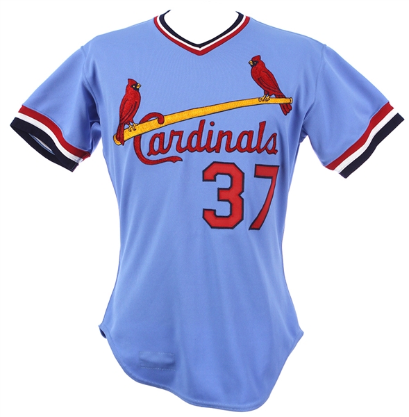 1981 Keith Hernandez St. Louis Cardinals Road Jersey (MEARS LOA)