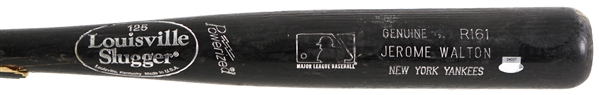 1999 Jerome Walton New York Yankees Louisville Slugger Professional Model Spring Training Bat (MEARS LOA/Steiner)