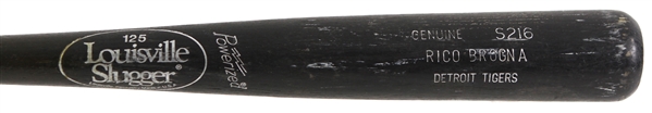 1994 Rico Brogna New York Mets Louisville Slugger Professional Model Game Used Bat (MEARS LOA)