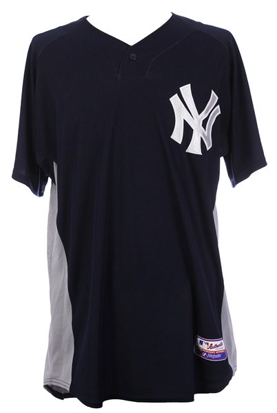 2007 Yogi Berra New York Yankees Signed Game Worn Spring Training Jersey (MEARS A10/JSA/Steiner)