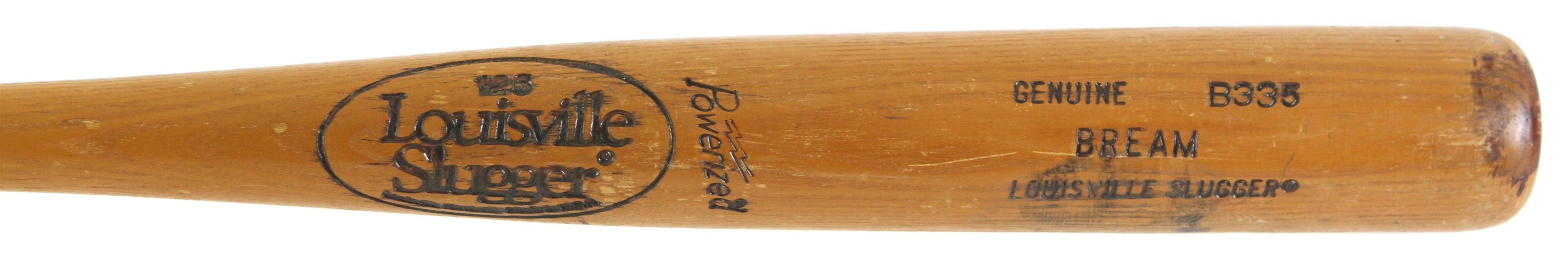 1986-89 Sid Bream Pittsburgh Pirates Louisville Slugger Professional Model Game Used Bat (MEARS LOA)