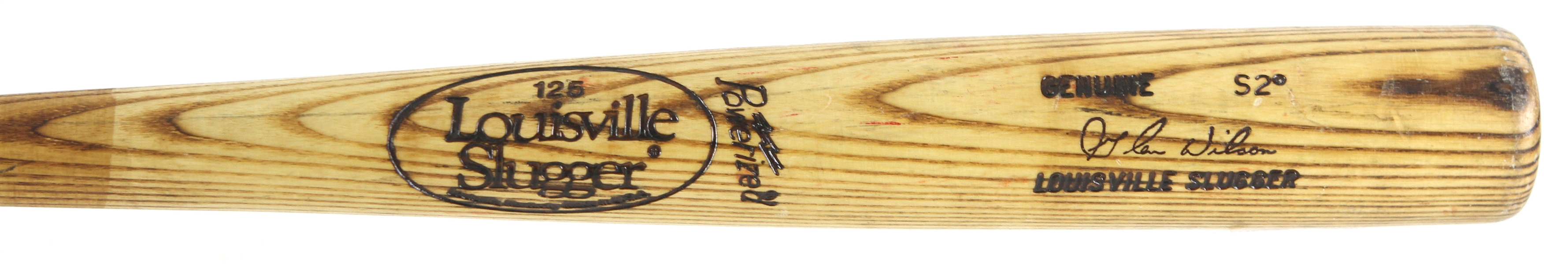 1984 Glenn Wilson Philadelphia Phillies Louisville Slugger Professional Model Game Used Bat (MEARS LOA)