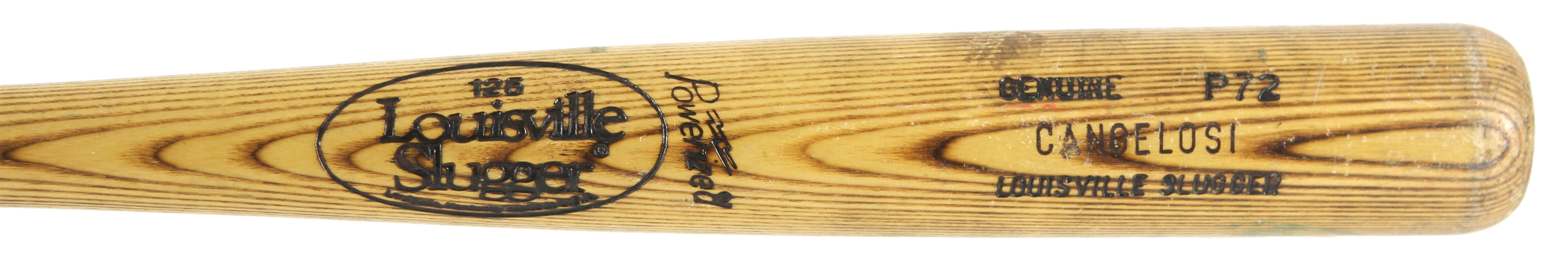 1985 John Cangelosi Chicago White Sox Louisville Slugger Professional Model Game Used Bat (MEARS LOA)